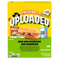 Lunchables Uploaded Ham and American Sub Sandwich