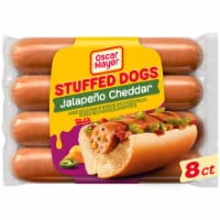 Oscar Mayer Jalapeño Cheddar Stuffed Dogs Perspective: Main