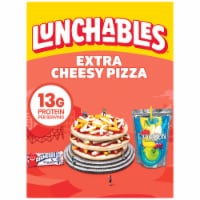 Lunchables Extra Cheese Pizza with Capri Sun Drink & Airheads Candy Kids Lunch Meal Kit