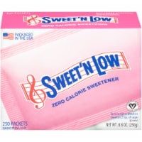 Sweet'N Low Zero Calorie Sweetener Packets