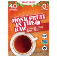 Monk Fruit in the Raw Zero Calorie Sweetener Packets