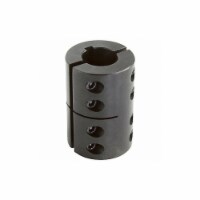 Climax Metal Products Rigid Shaft Coupling,Clamp,2-7/8 L 2CC-125-125-KW