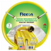 Flexon 5/8  x 60ft Yellow High Visibility Garden Hose