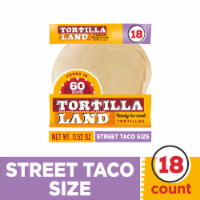 Tortilla Land Ready-to-Cook Street Taco Flour Tortillas