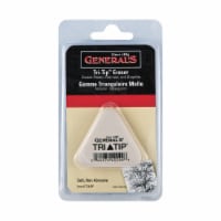 General's® Tri-Tip Eraser - Natural Perspective: Main