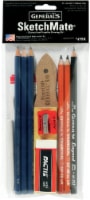 General's® SketchMate® Charcoal and Graphite Drawing Kit