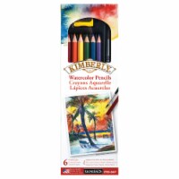 General Pencil - Kimberly Watercolor Pencil Set - 6-Color Set Primary