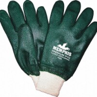 Mcr Safety Chemical Gloves,L,10-1/2in. L,Sandy,PK12  6400