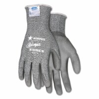 Memphis Ninja Force Polyurethane Coated Gloves Small Gray Pair N9677S