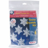 The Beadery Holiday Beaded Ornament Kit-Snow Crystals 3.5 Makes 6