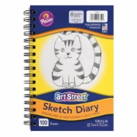 Dixon Ticonderoga PAC2350 100 Sheets Lightweight Sketch Book - 9 x 6 in.