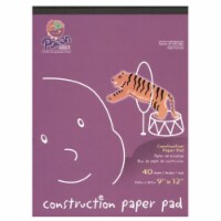 Pacon Creative Products Construction Paper,  Assorted Colors, 40 Ct