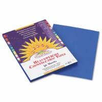 Sunworks Construction Paper, 58lb, 9 X 12, Bright Blue, 50/Pack 7503