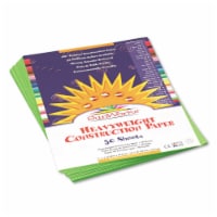 Sunworks Construction Paper, 58lb, 9 X 12, Bright Green, 50/Pack 9603
