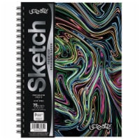 Ucreate Poly 75 sheets, Neon Abstract Sketch Book Perspective: Main