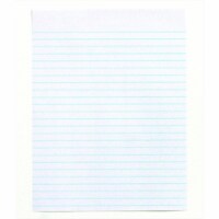 School Smart 085432 8 x 10.5 In. Sulphite Standard Essay And Composition Paper Without Margin