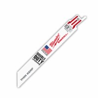 Milwaukee SAWZALL 6 in. L x 0.75 in. W Bi-Metal Reciprocating Saw Blade 14 TPI 10 pk - Total
