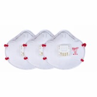N95 VALV RESPIRATOR 3PK - Total Qty: 1