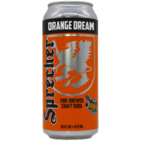 Sprecher Orange Dream Soda Perspective: Main