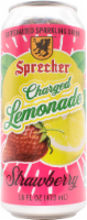 Sprecher® Sparkling Caffeinated Strawberry Lemonade Can Perspective: Main