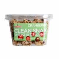 Mellissa's Cranberry Clean Snax with Chia & Flaxseed (Approximate Delivery 3-6 Days)