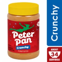 Peter Pan Gluten Free Crunchy Peanut Butter Made with Roasted Peanuts Perspective: Main