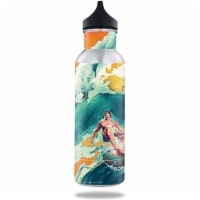 MightySkins BOKE12ST-Acid Surf Skin for 12 oz Standard Keeper Bottle - Acid Surf