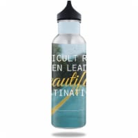 MightySkins BOKE12ST-Difficult Roads Skin for 12 oz Standard Keeper Bottle - Difficult Roads