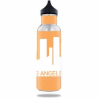 MightySkins BOKE12ST-Los Angeles Skin for 12 oz Standard Keeper Bottle - Los Angeles