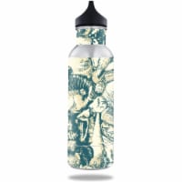 MightySkins BOKE12ST-Tan Seashells Skin for 12 oz Standard Keeper Bottle - Tan Seashells