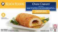 Koch Foods Oven Cravers® Breaded Raw Stuffed Chicken Breasts Kiev Perspective: Main