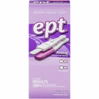 EPT™ Analog Pregnancy Test Twin Pack Perspective: Main