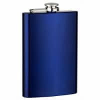 FJX Wholesale HFL-R013B 8oz Blue Painting Flask