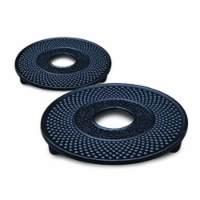 Old Dutch International 1082MB 5 in. Trivets - Matte Black  Set of 2