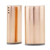 Old Dutch International 3 in. Oval Salt & Pepper Shaker Set, Copper