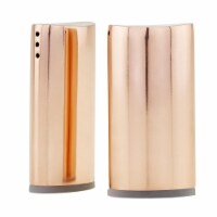 Old Dutch International 3 in. Oval Salt & Pepper Shaker Set, Copper