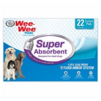 Four Paws Wee Wee Pads Super Absorment 22 Count