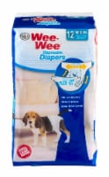Four Paws Wee-Wee Medium Disposable Diapers