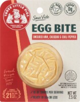 Trois Petits Cochons Sous-Vide Ham and Espelette Pepper Egg Bite Perspective: Main
