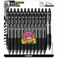 Zebra Z-Grip Retractable Black Ink Medium Ballpoint Pen