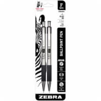 Zebra F-301 Retractable Ballpoint Pen - Black