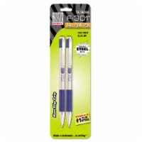 Zebra F-301 Fine Point Stainless Steel Ball Point Pen - Blue