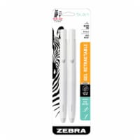 Zebra Blen Gel Fine Point Retractable Pens - Black