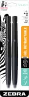Zebra Blen Gel Medium Point Retractable Pens - Black