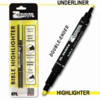 G T Luscombe 992535 Highlighter Zebrite Carded Yellow