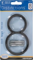 Hillman Distinctions Floating Mount #8 House Number - Black Perspective: Main