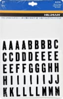 Hillman Vinyl Letters & Numbers - Black / White