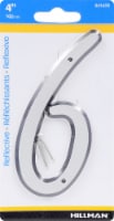 Hillman Reflective Nail-On Number Perspective: Main