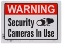 Hillman Security Camera Sign