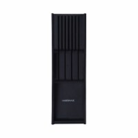 Farberware 7-Slot Knife Drawer Organizer - Black